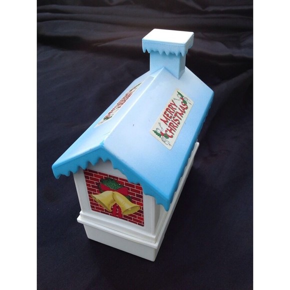 SCIENTIFIC TOYS LTD Christmas Music Box Building House JINGLE BELLS Vintage - Picture 10 of 10